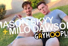 Mason Skyy introduces Milo Dawson in the GayHoopla Experience!